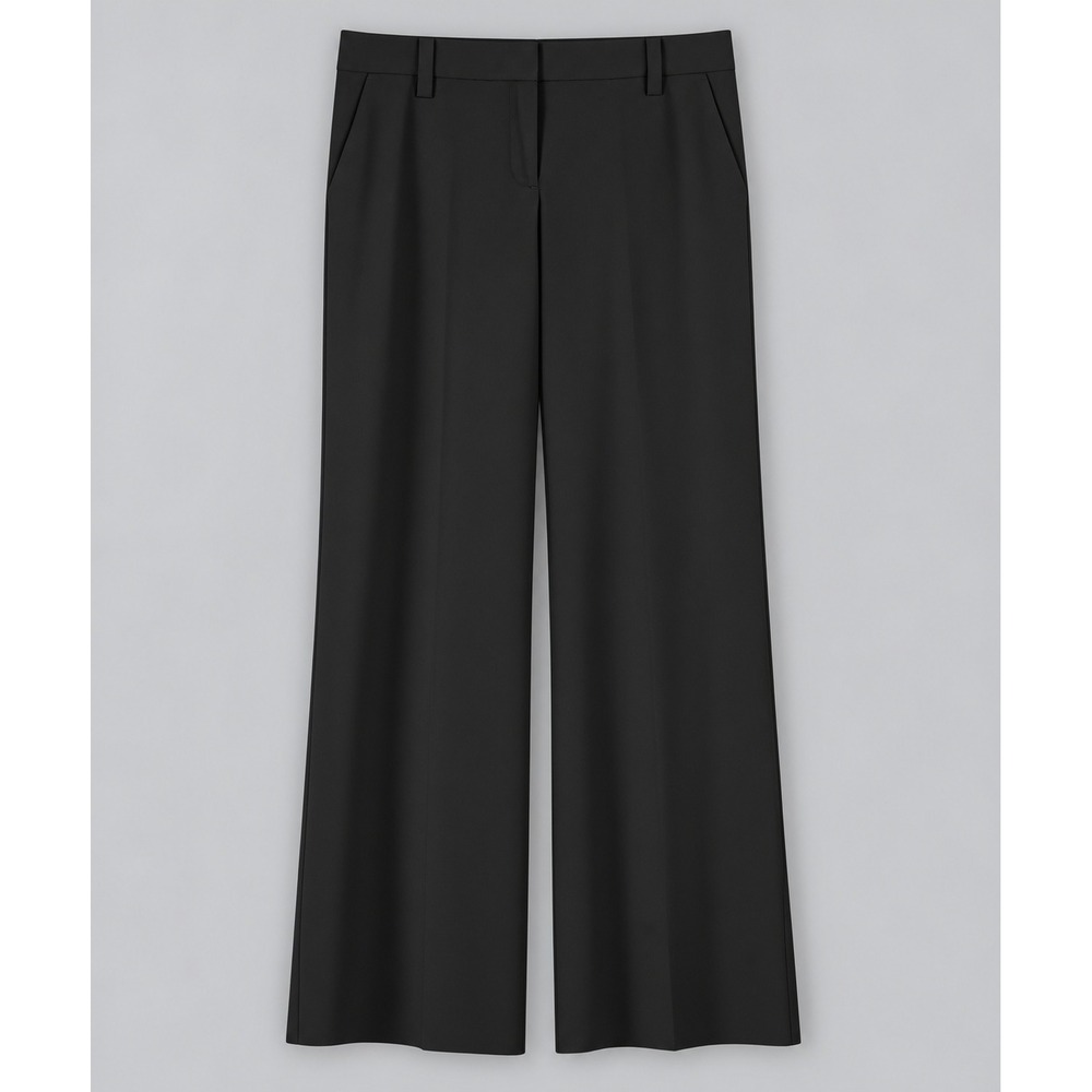 Body by Victoria Secret The Marisa Fit Black Wide Leg Dress Pants Size 10